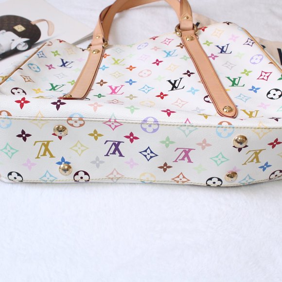 Authentic Louis Vuitton Aurelia MM Multicolor Bag - Picture 4 of 8